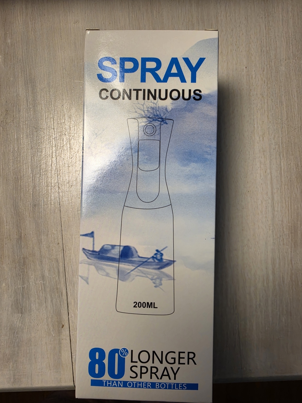 Continuous 200ML Blue Continuous Spray Bottle